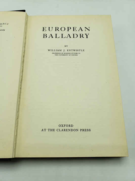 European Balladry