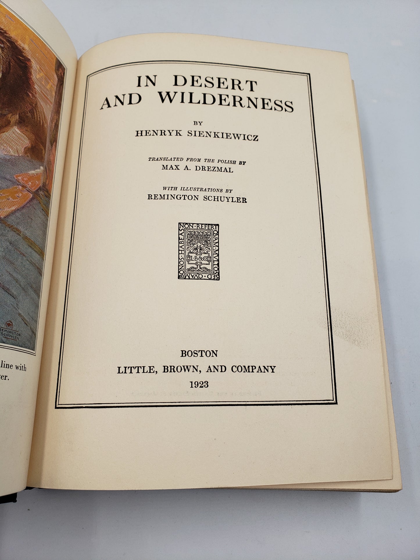 In Desert And Wilderness