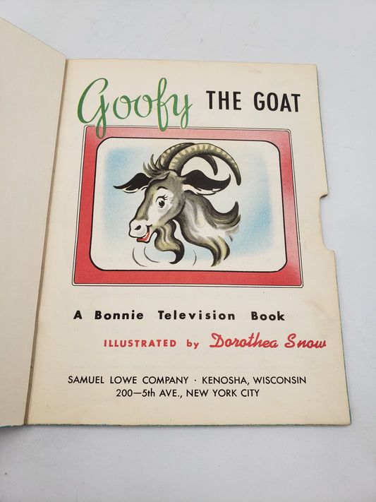 Goofy The Goat: A Bonnie Television Book