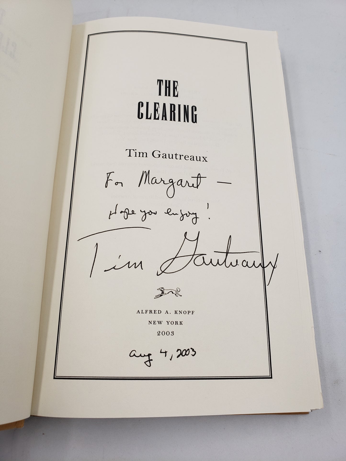 The Clearing: A Novel