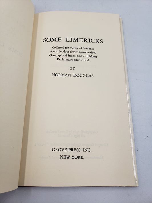 Some Limericks
