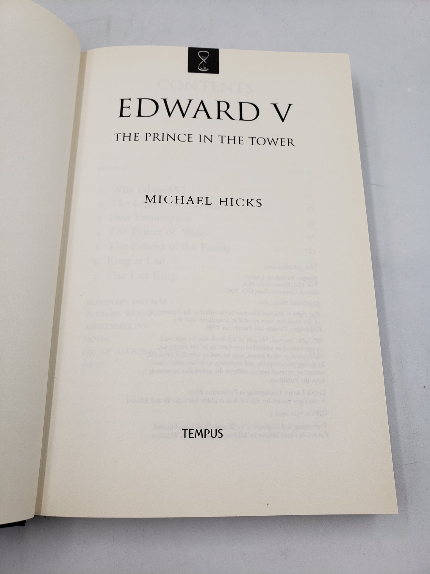Edward V: The Prince In The Tower