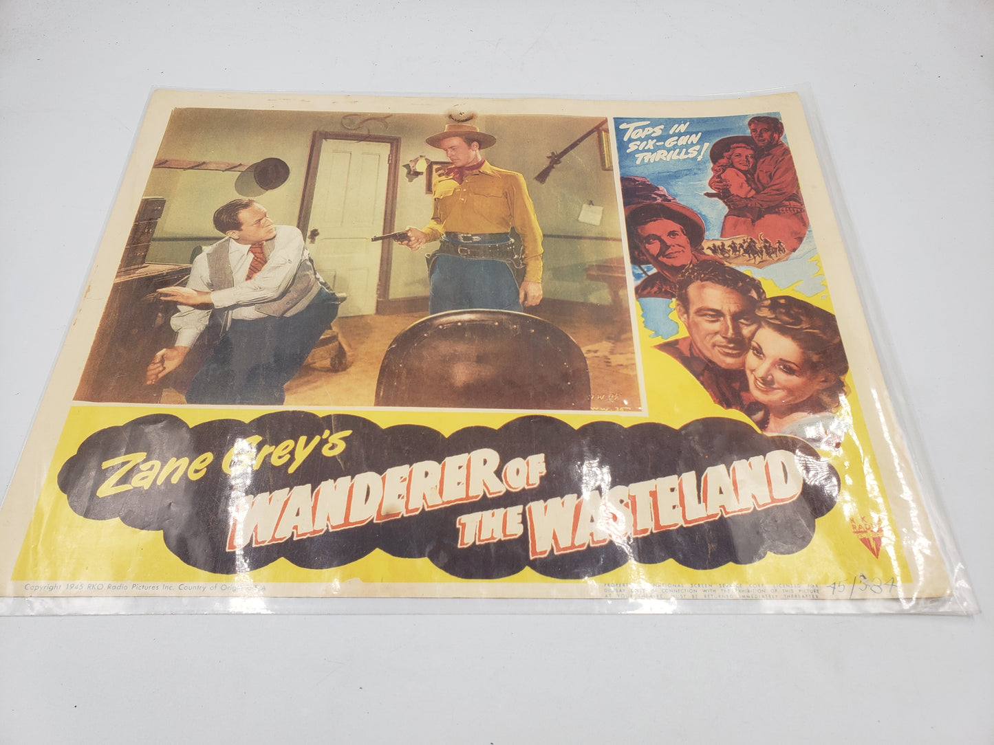 Zane Grey's "Wanderer of the Wasteland" Promotional Movie Poster