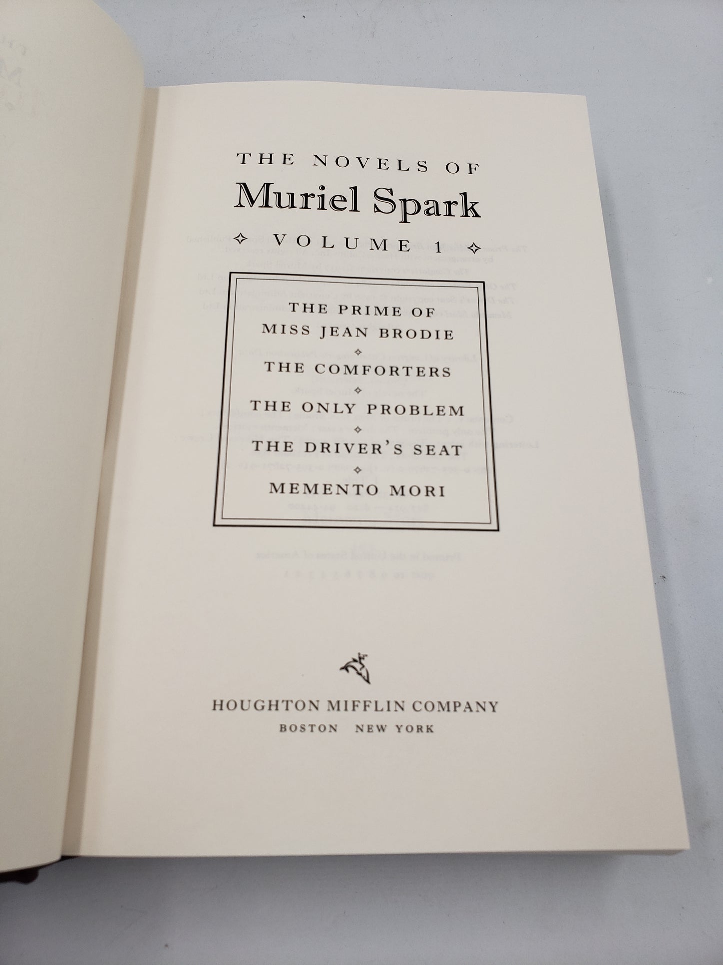The Novels Of Muriel Spark (2 Volume Set)