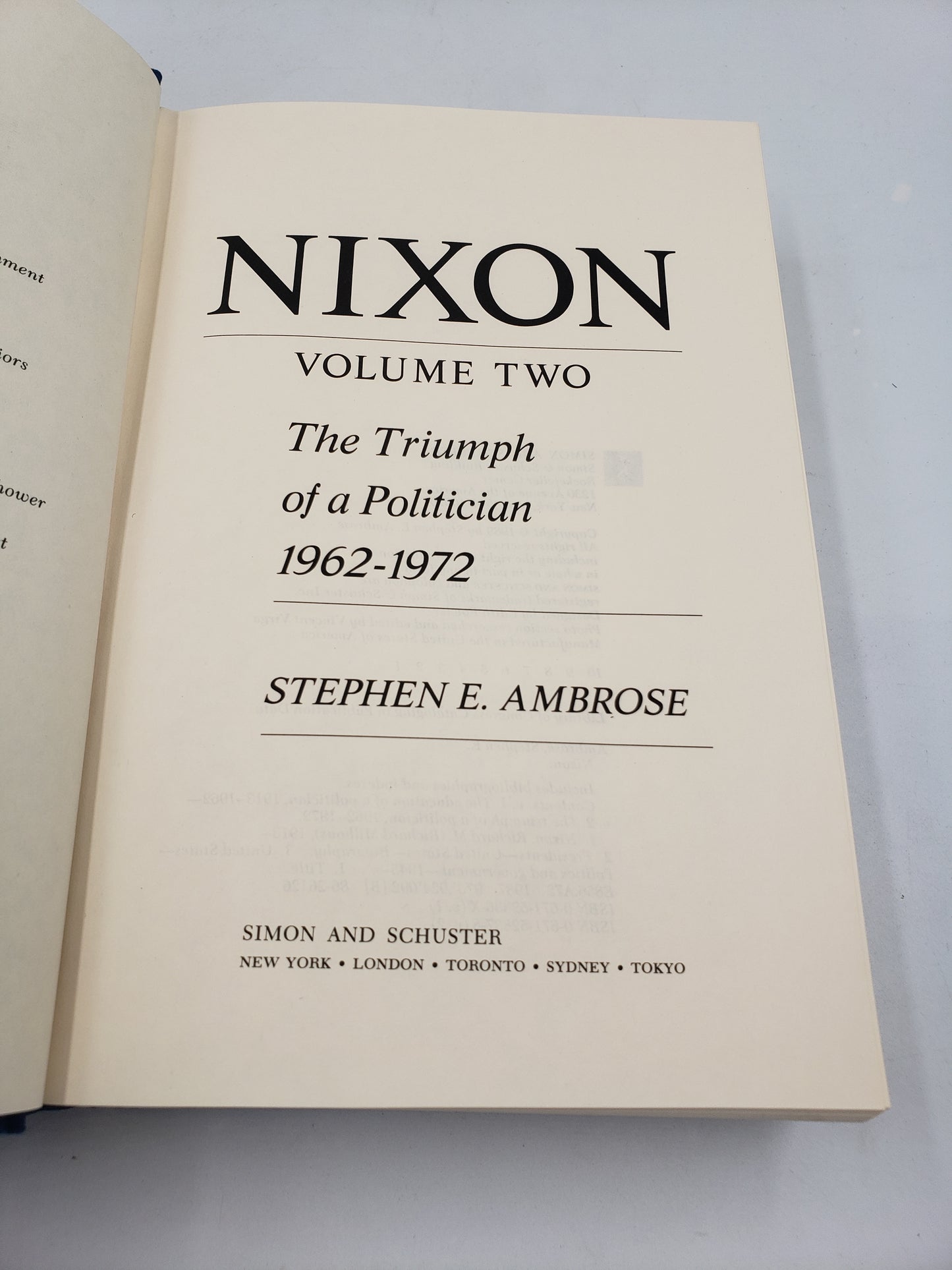 Nixon (3 Volume Set)