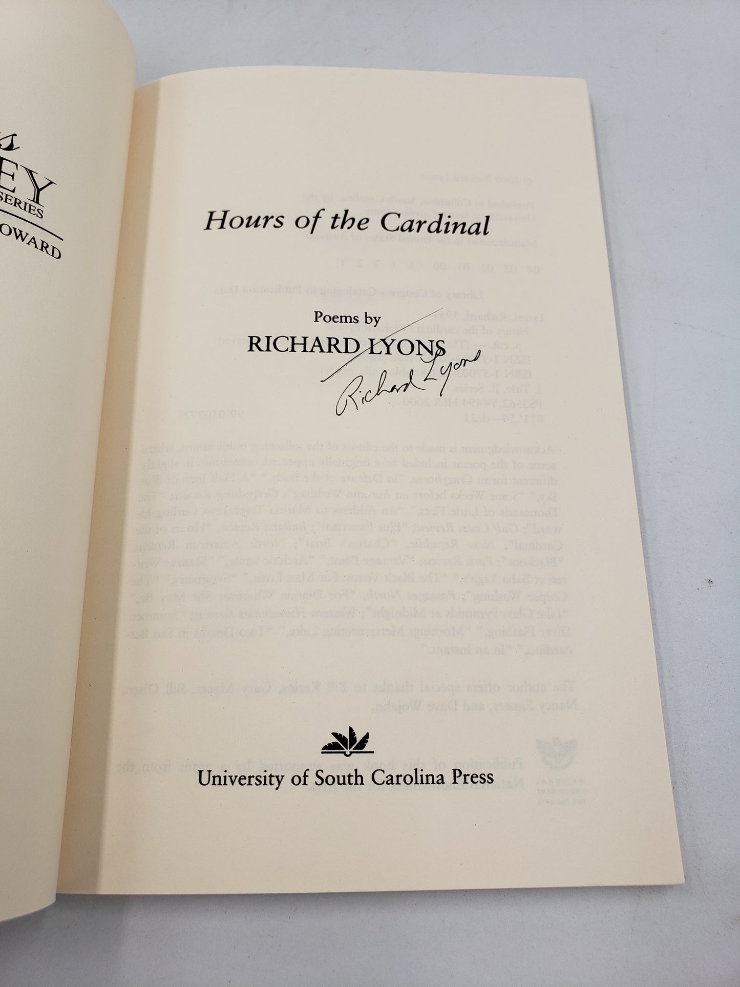 Hours of the Cardinal