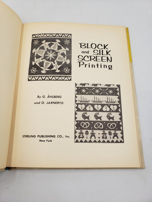 Block and Silk Screen Printing