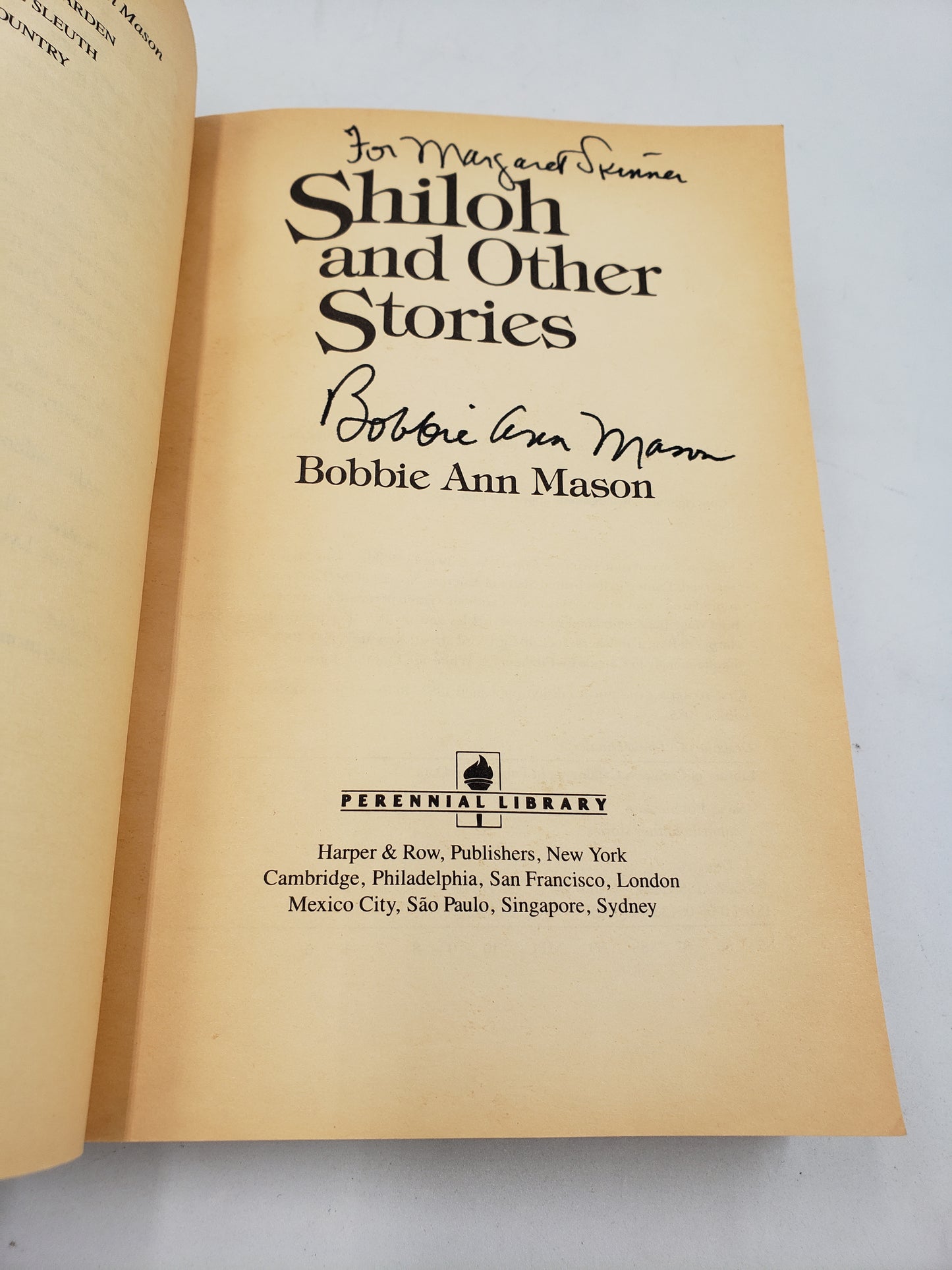 Shiloh and Other Stories