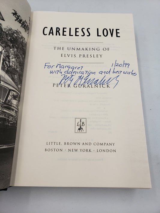Careless Love: The Unmaking Of Evis Presley