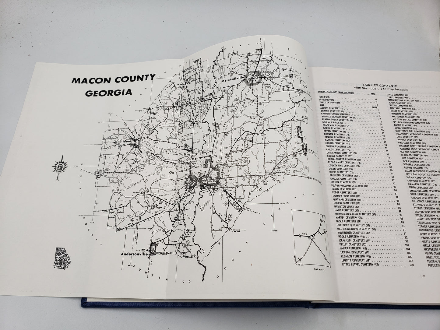 Cemeteries Of Macon County, Georgia 1836-1994