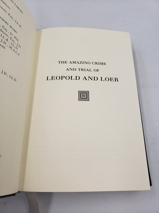 The Amazing Crime And Trial Of Leopold And Loeb