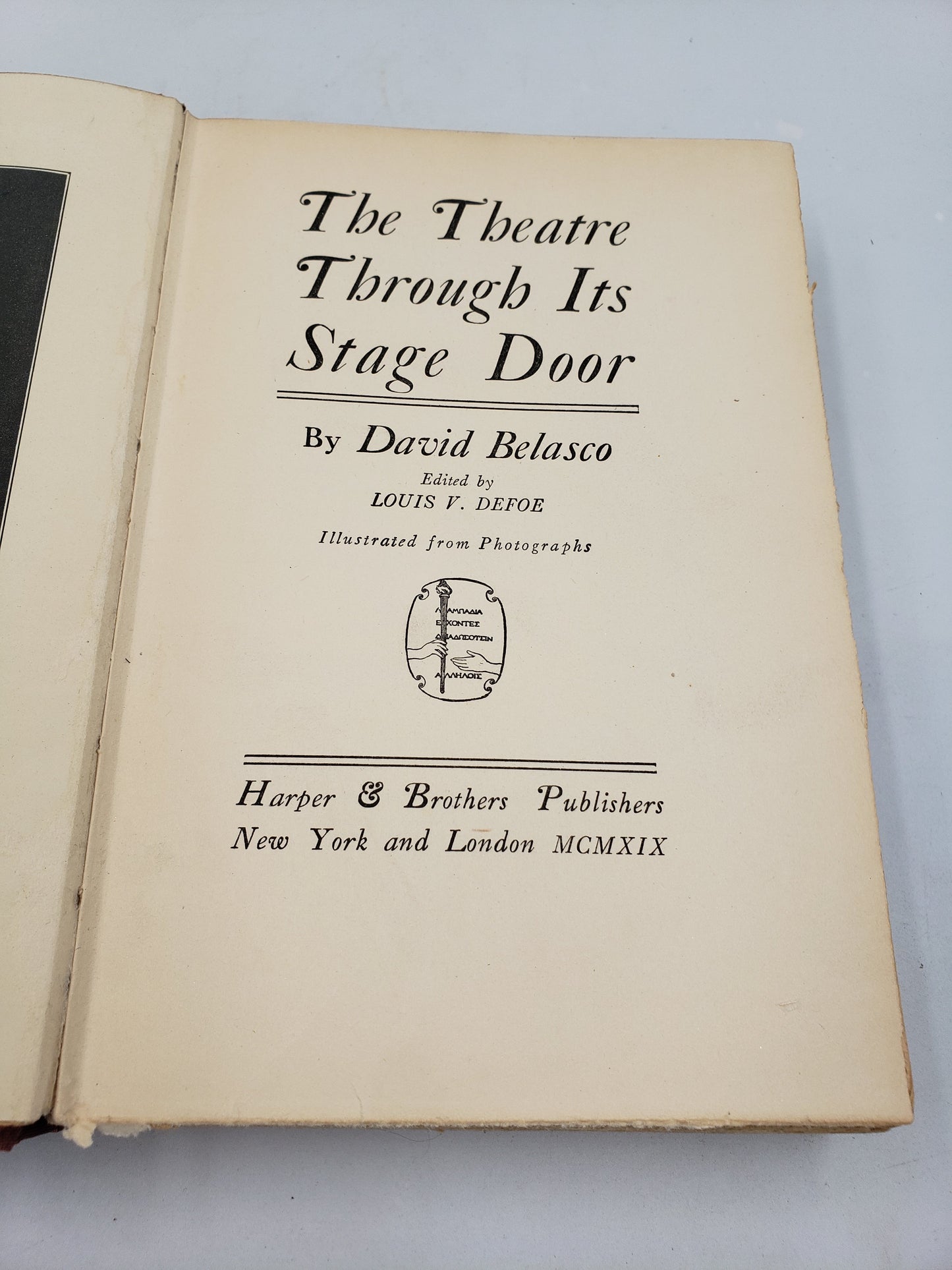 The Theatre Through Its Stage Door