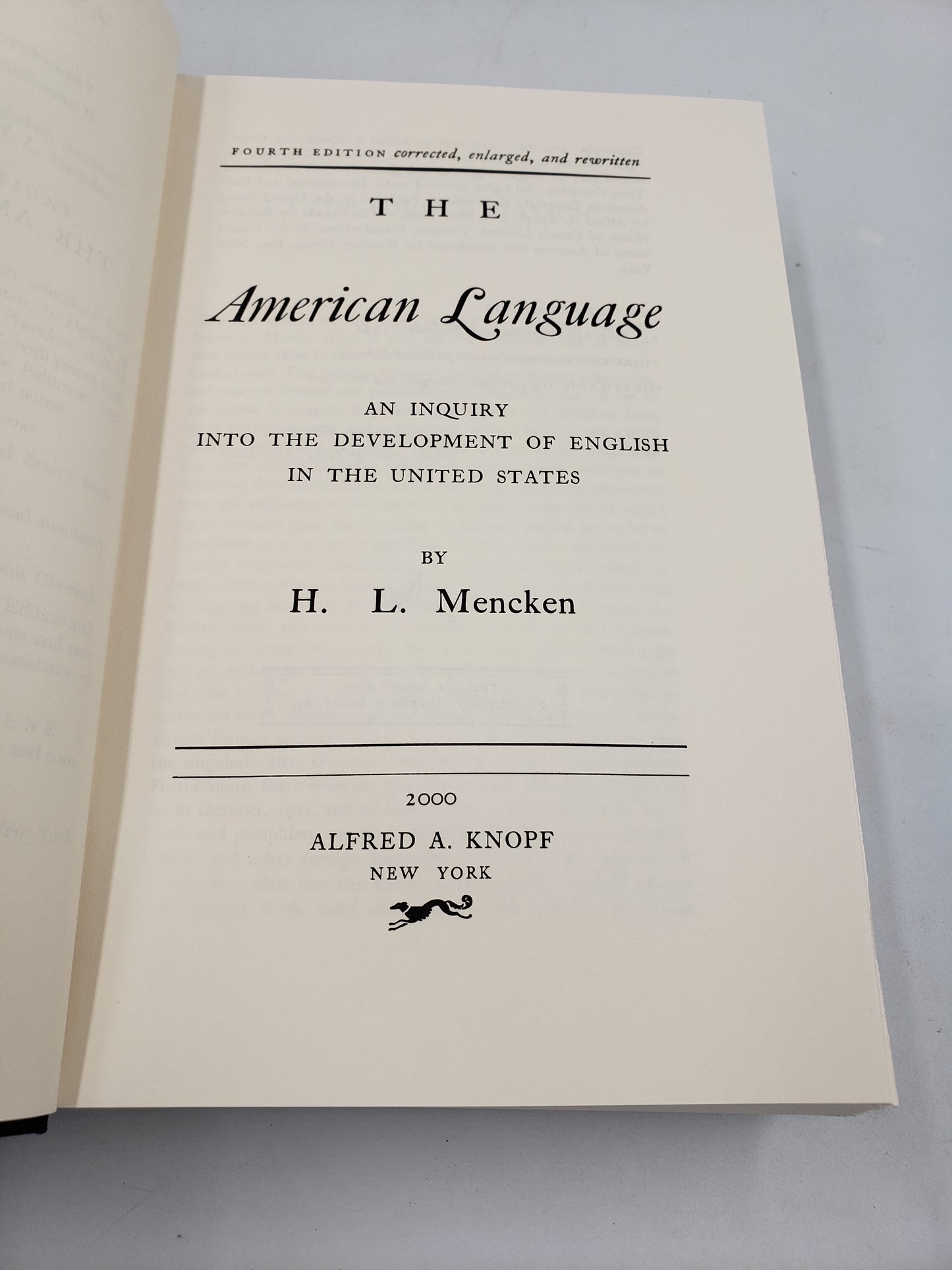 The American Laguage
