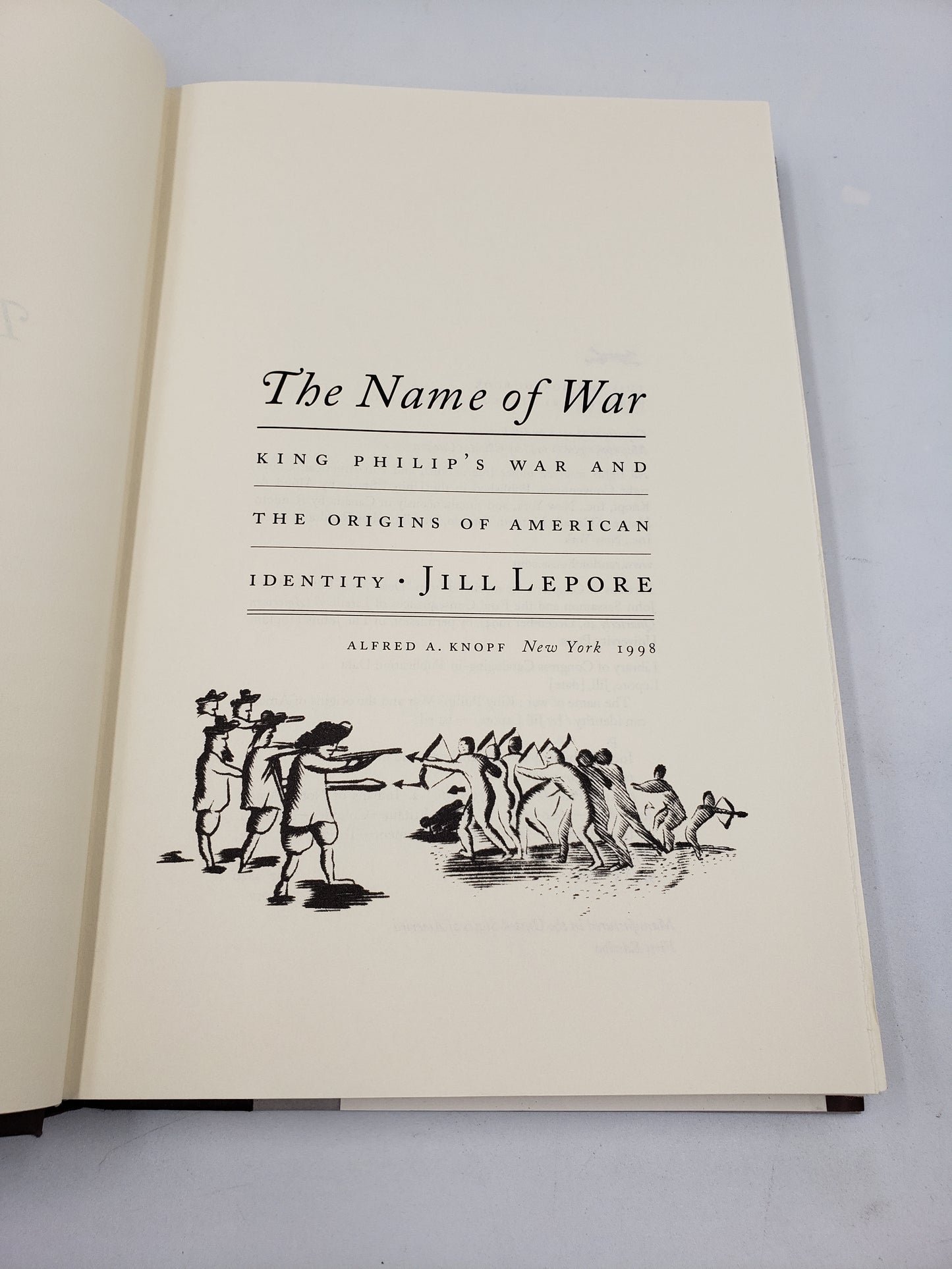 The Name Of War: King Philip's War And The Origins Of American Identity