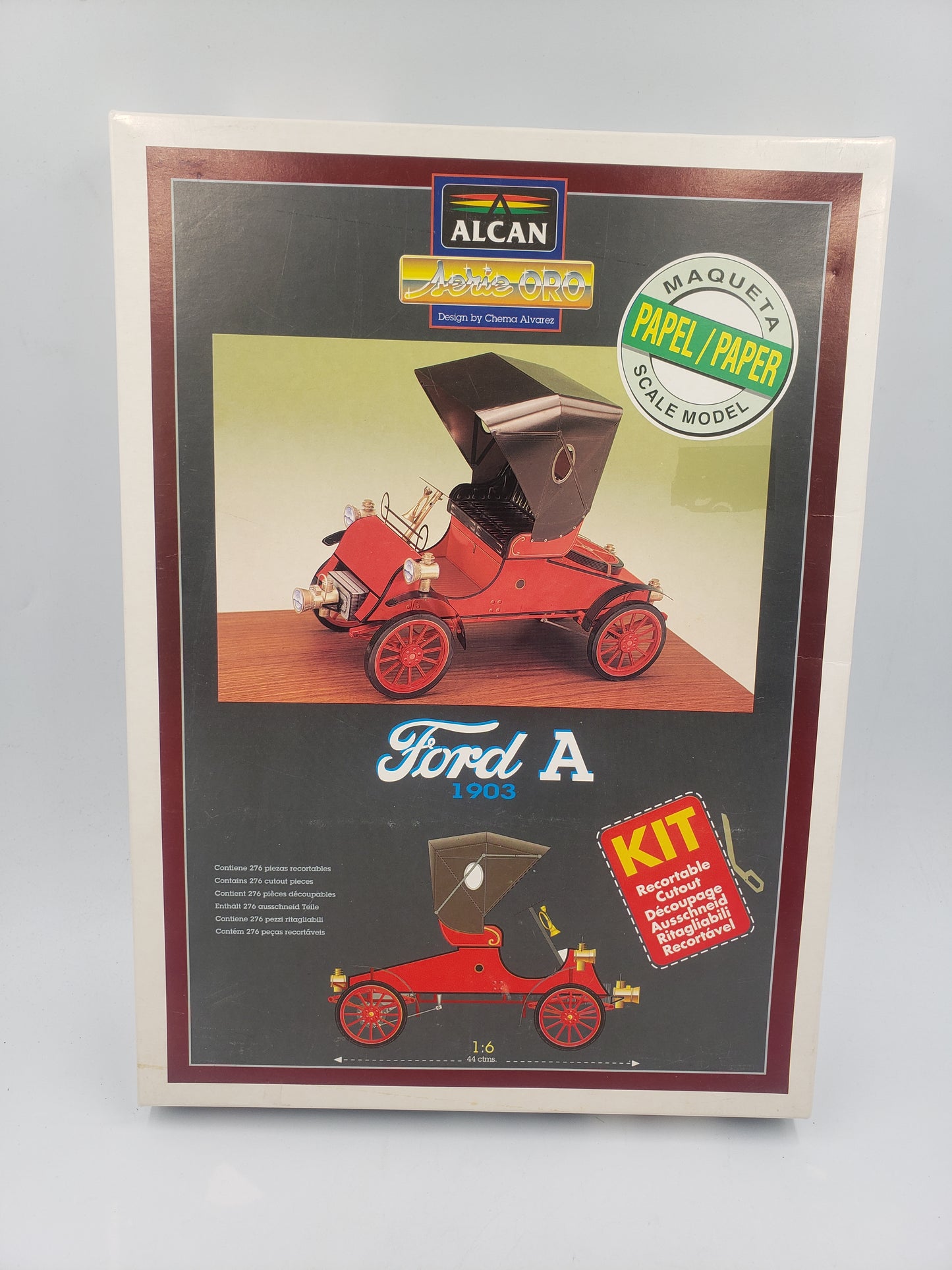 1903 Ford A Paper Model Kit