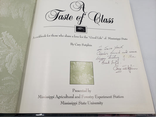 A Taste of Class