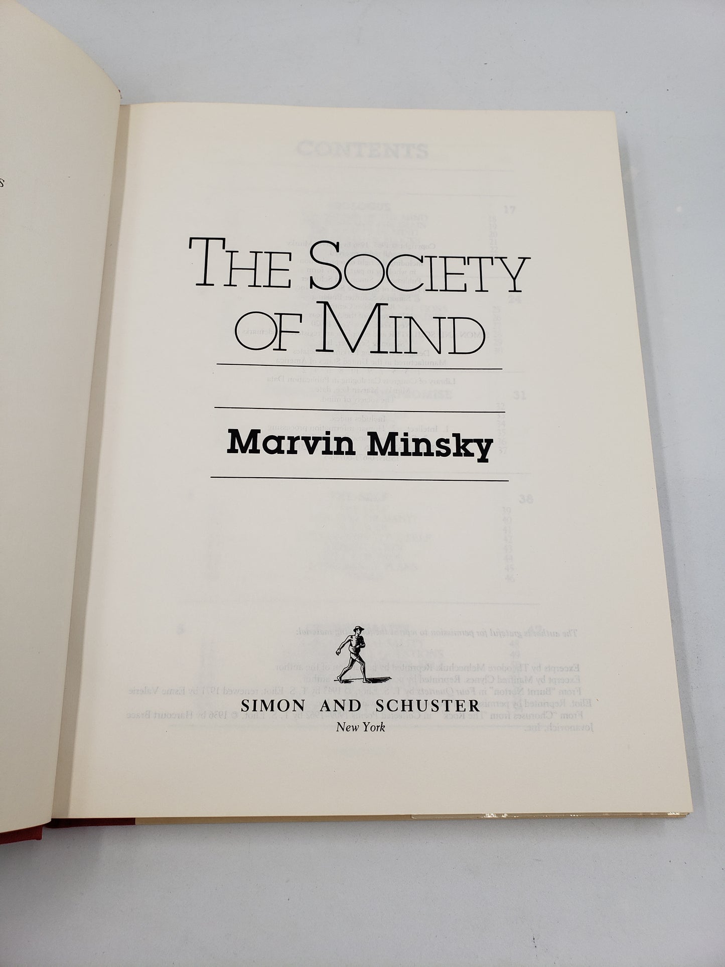The Society Of Mind