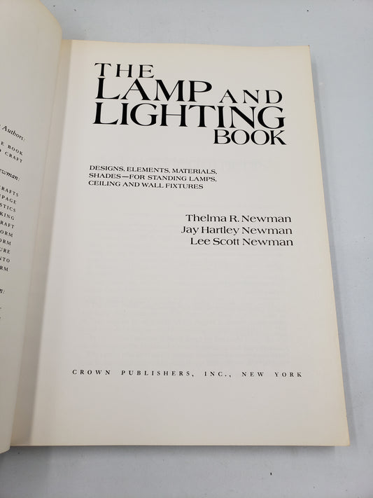 The Lamp And Lighting Book