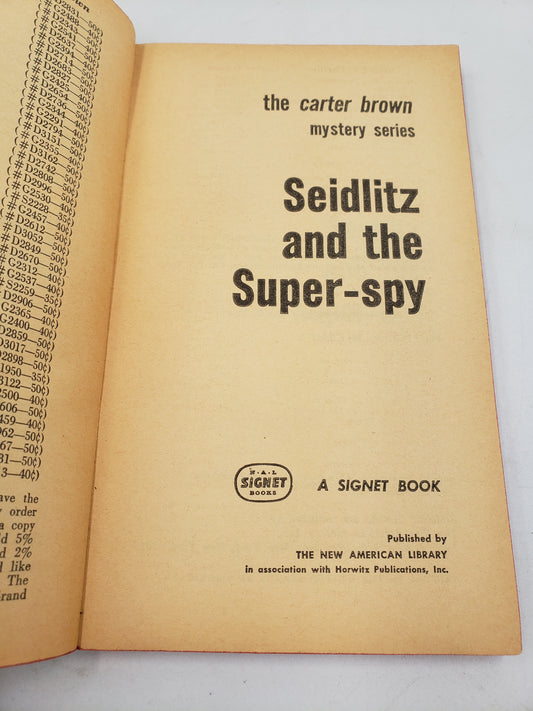 Seidlitz And The Super-spy