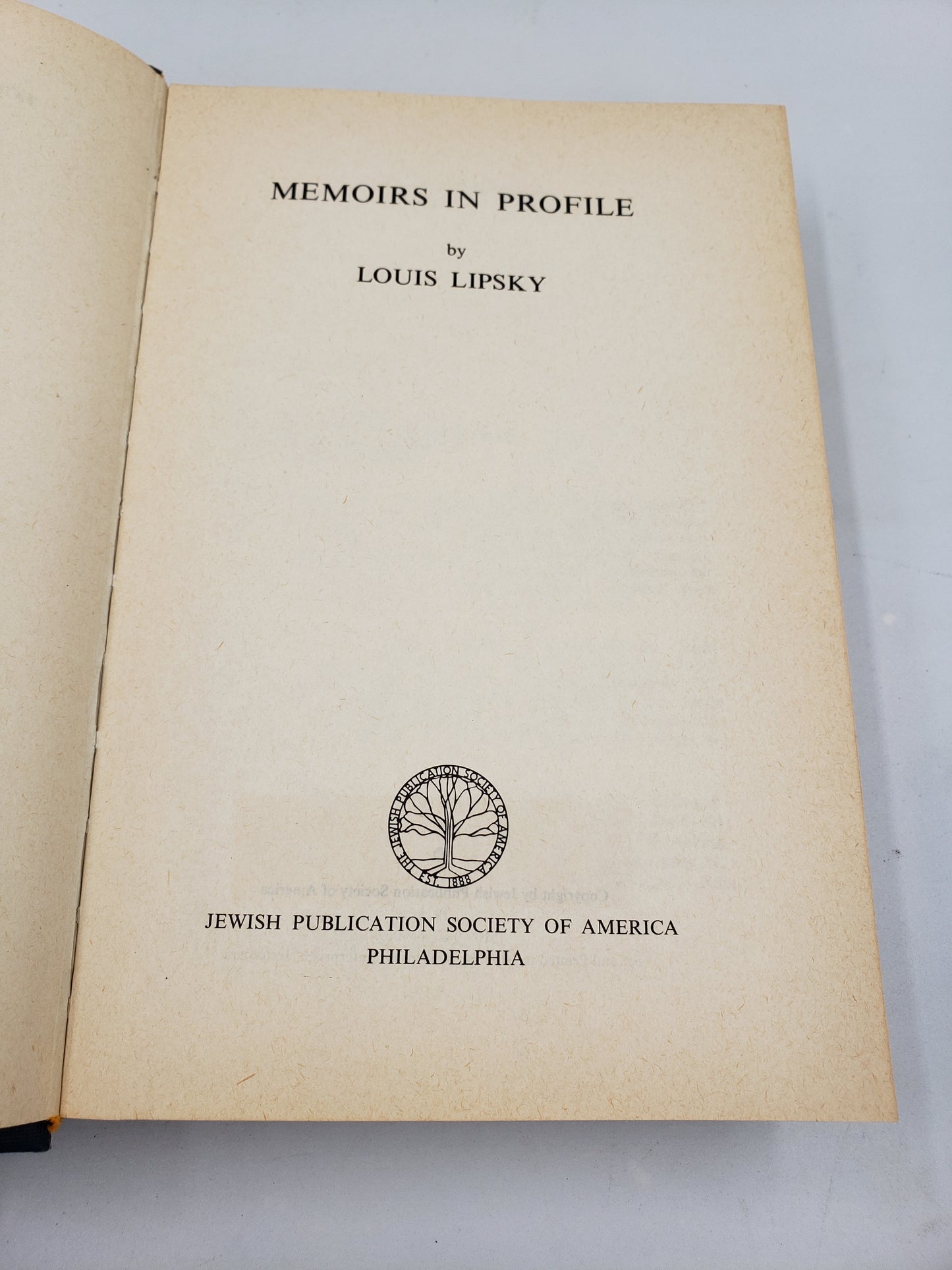 Memoirs In Profile