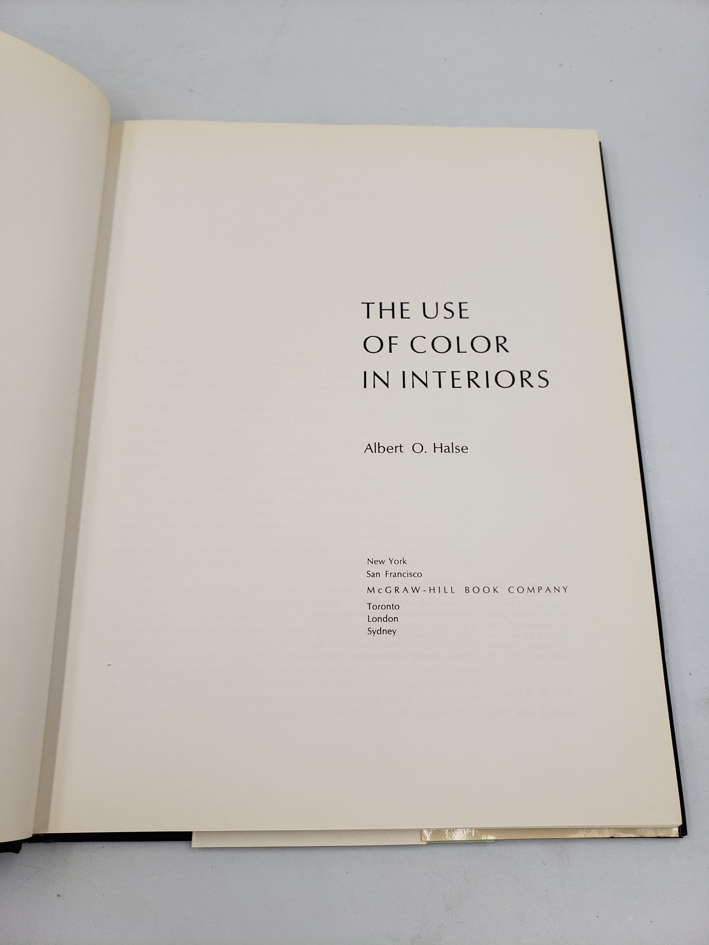 The Use of Color in Interiors