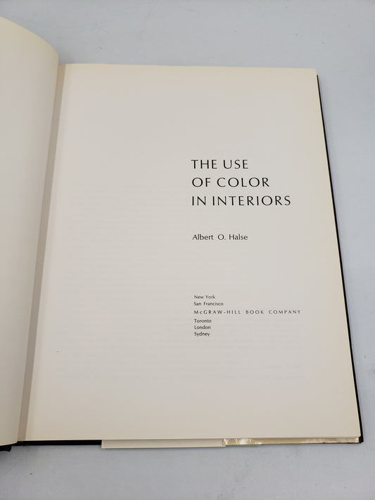 The Use of Color in Interiors
