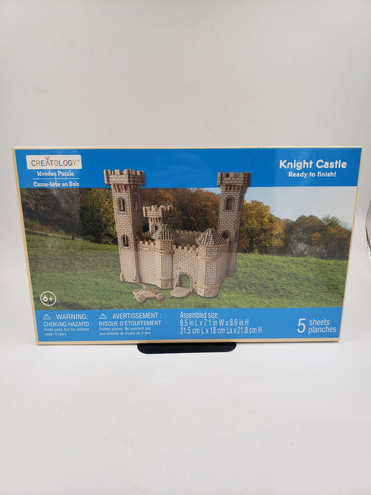 Creatology: Knight Castle Wooden Puzzle