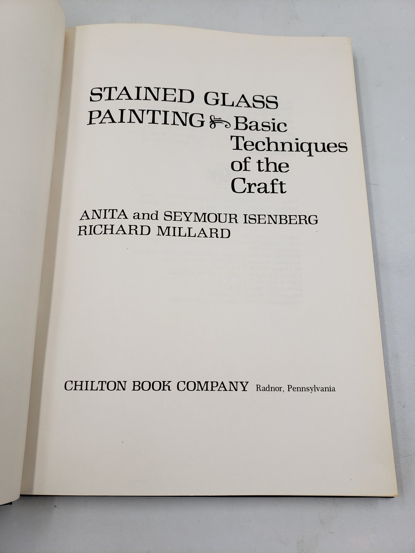 Stained Glass Painting: Basic Techniques of the Craft