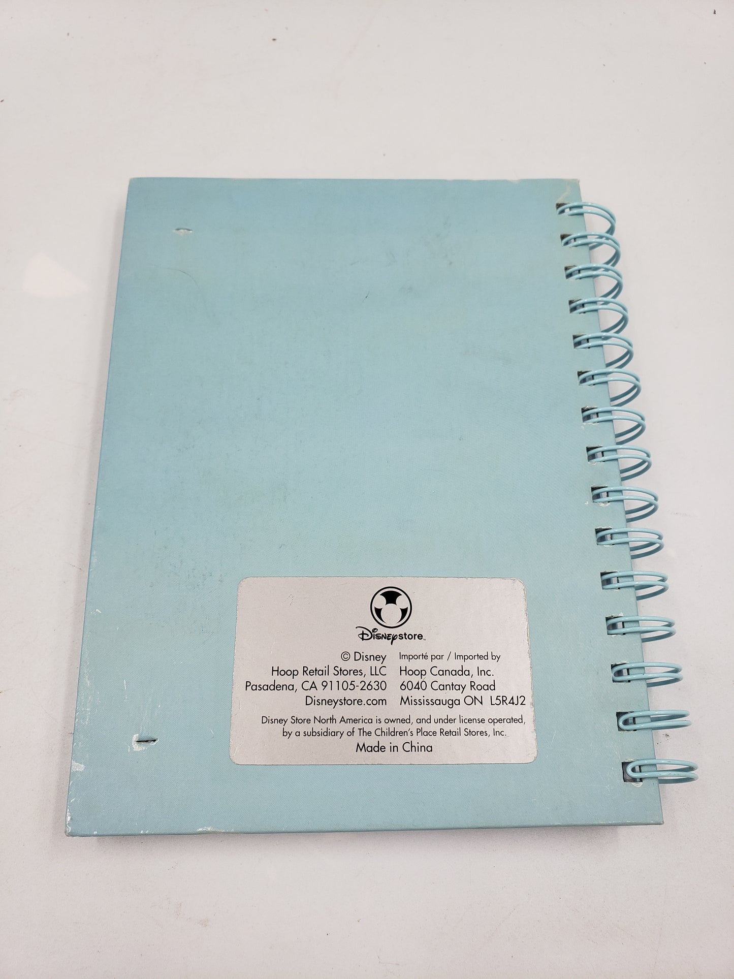 Alice in Wonderland Journal, from The Disney Store