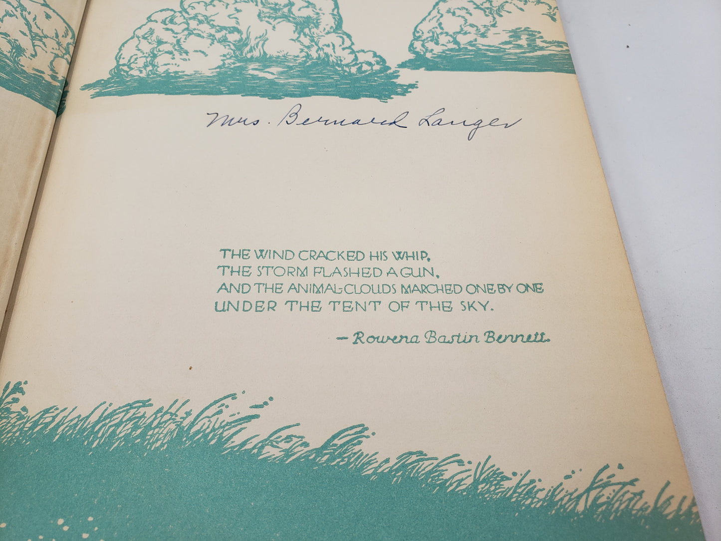 Under The Tent Of The Sky: A Collection Of Poems About Animals Large And Small