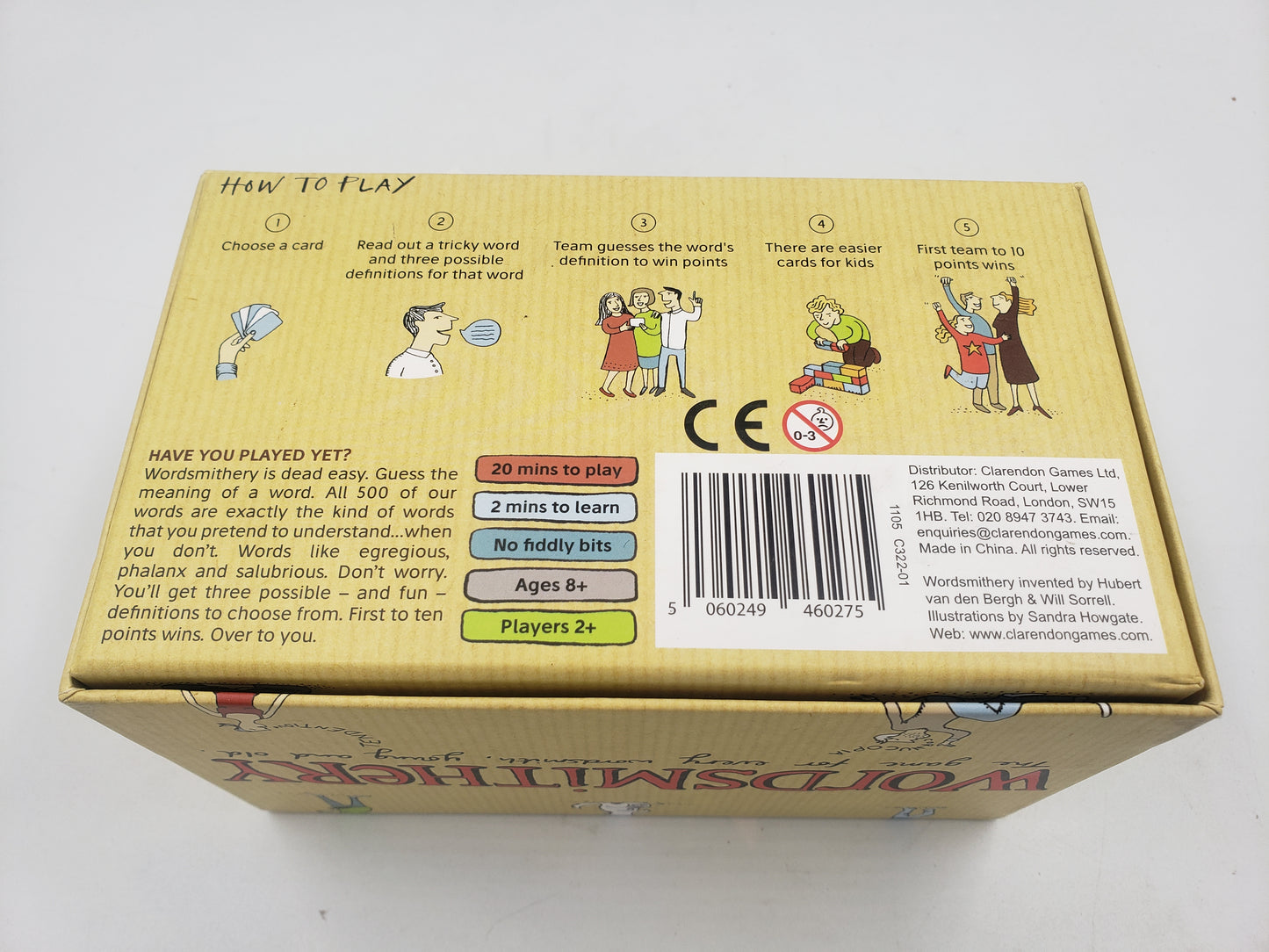 Wordsmithery: The Game For Every Wordsmith, Young And Old