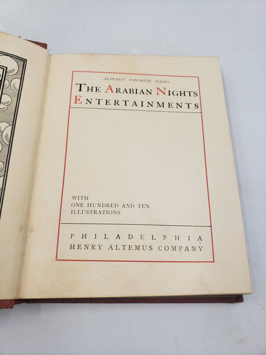 Arabian Nights Entertainments
