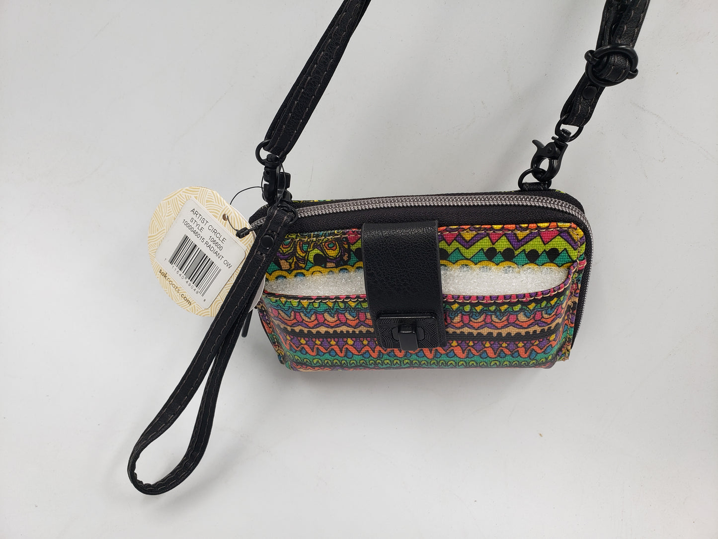 Sakroots Artist Circle Crossbody Clutch