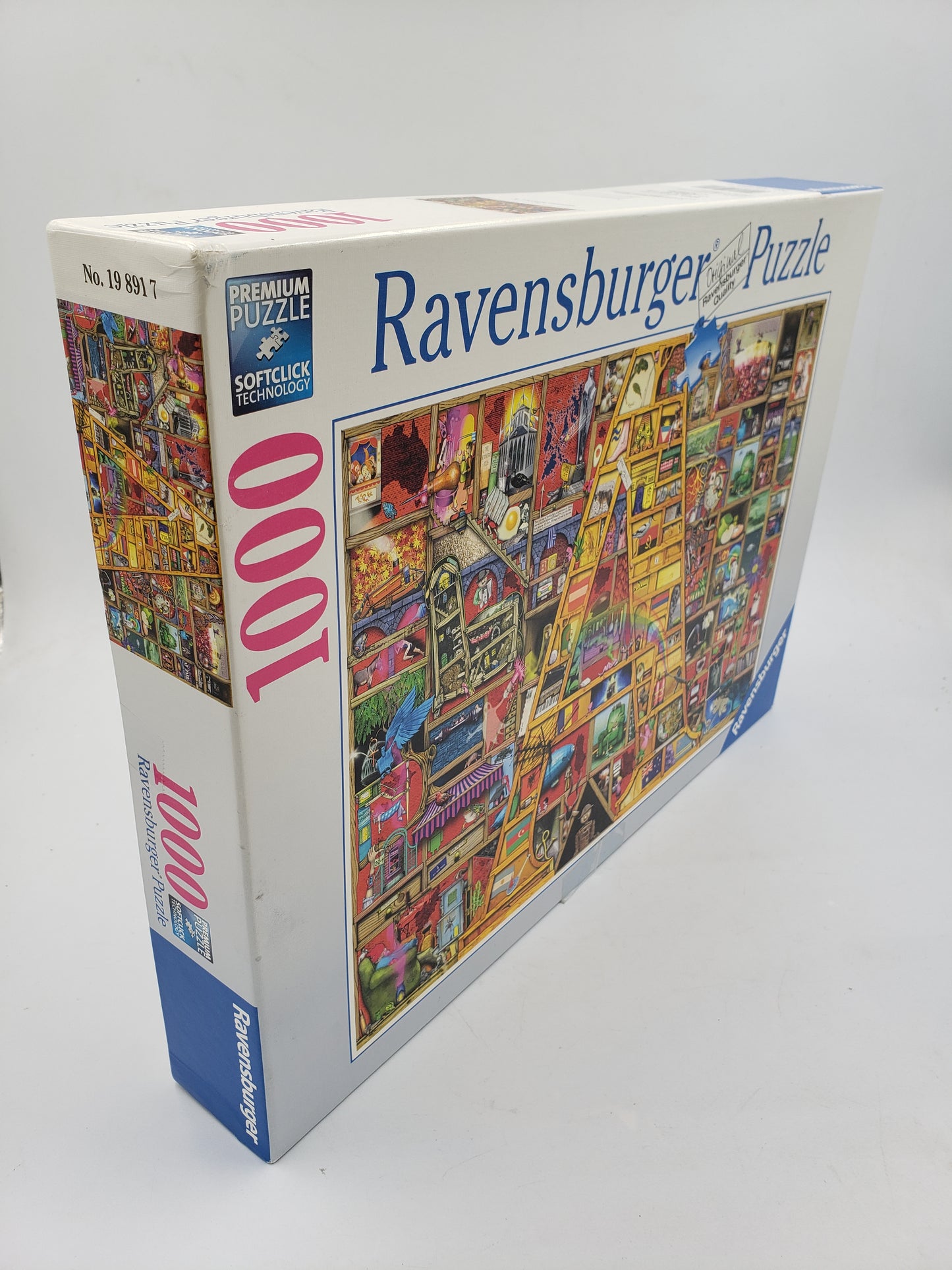 Ravensburger Puzzle: Awsome Alphabet "A" 1000 piece puzzle