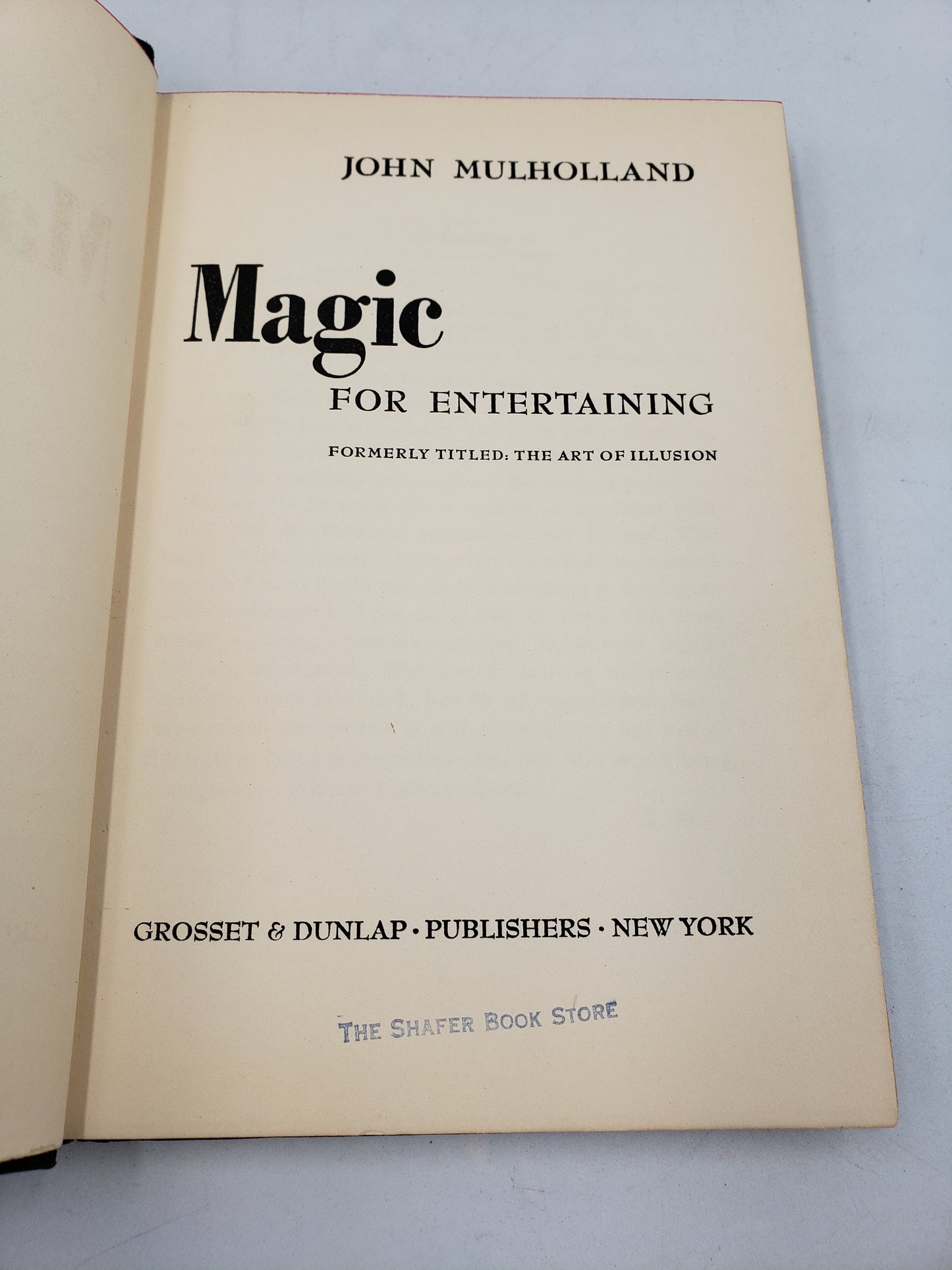 Magic For Entertaining