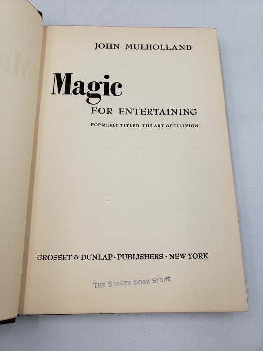 Magic For Entertaining