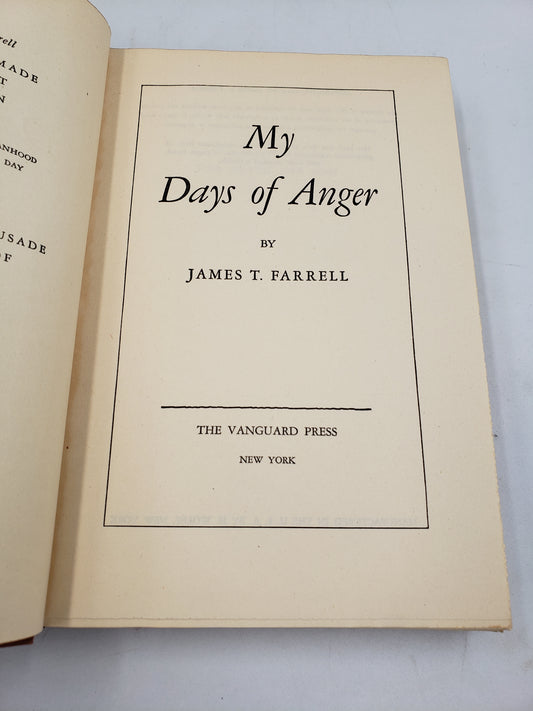 My Days of Anger