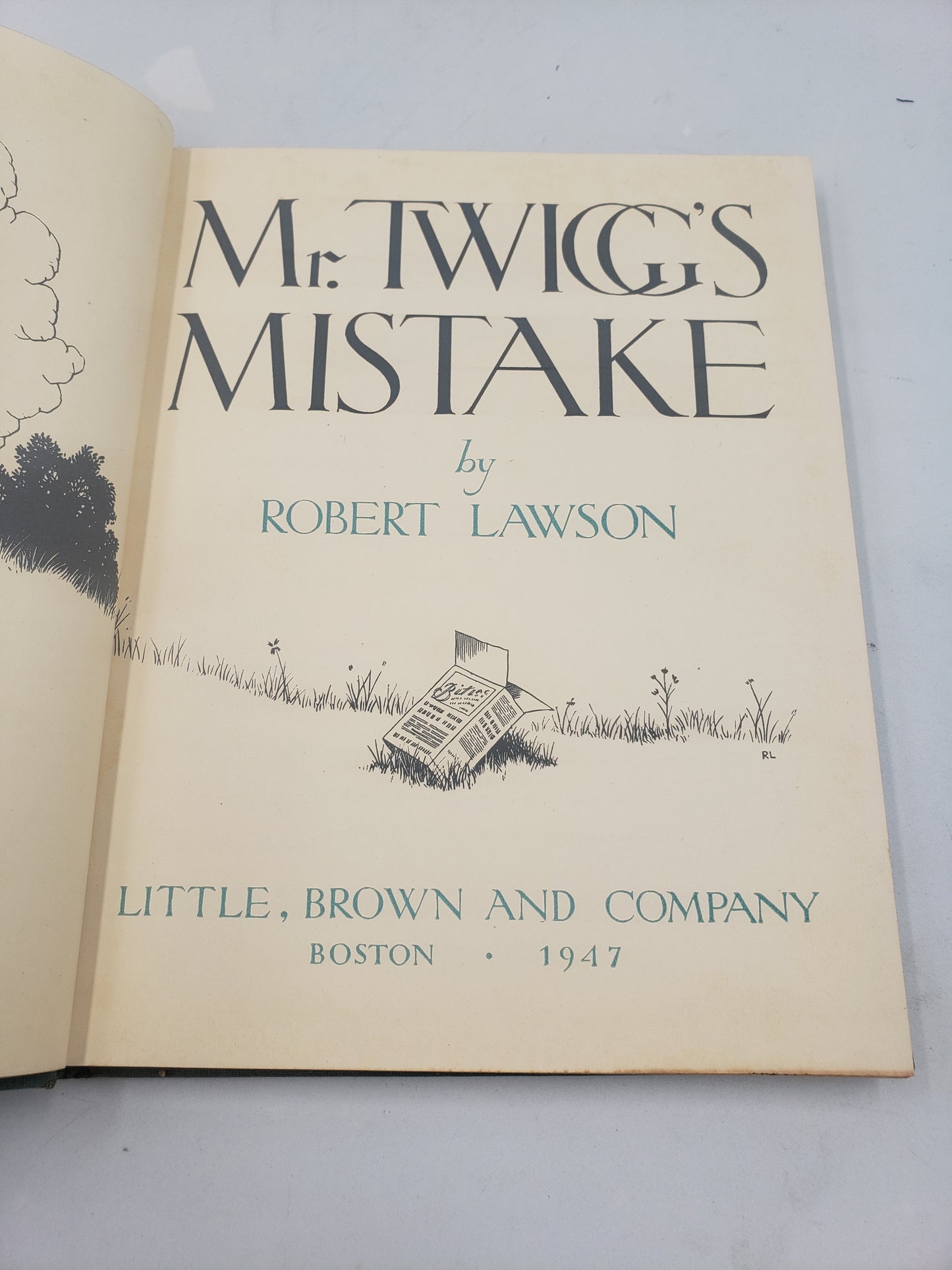 Mr. Twigg's Mistake