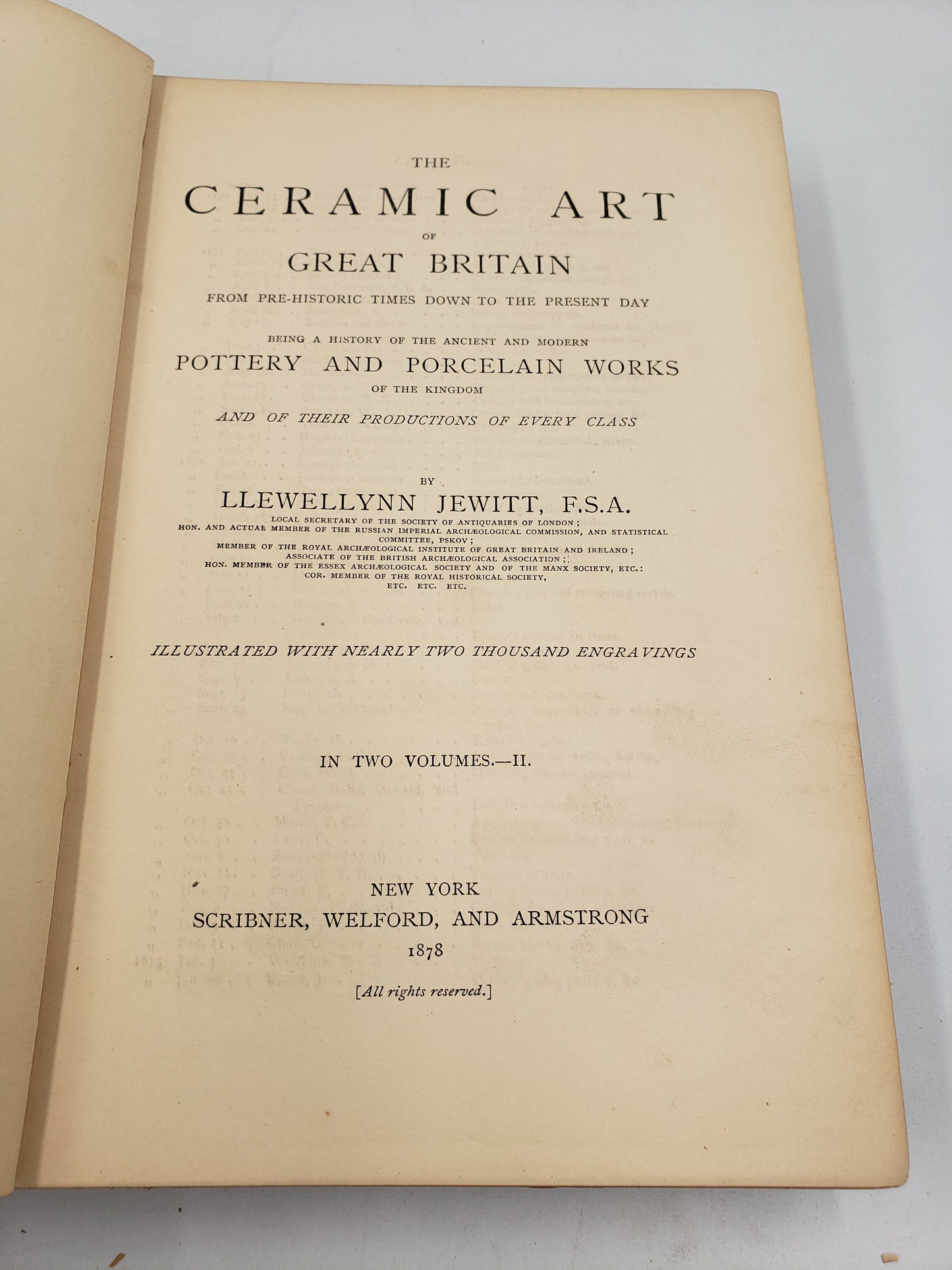 Ceramic Art In Great Britain (2 Volume Set)