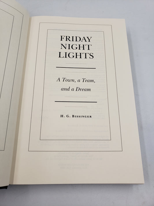 Friday Night Lights: A Town, a Team, and a Dream