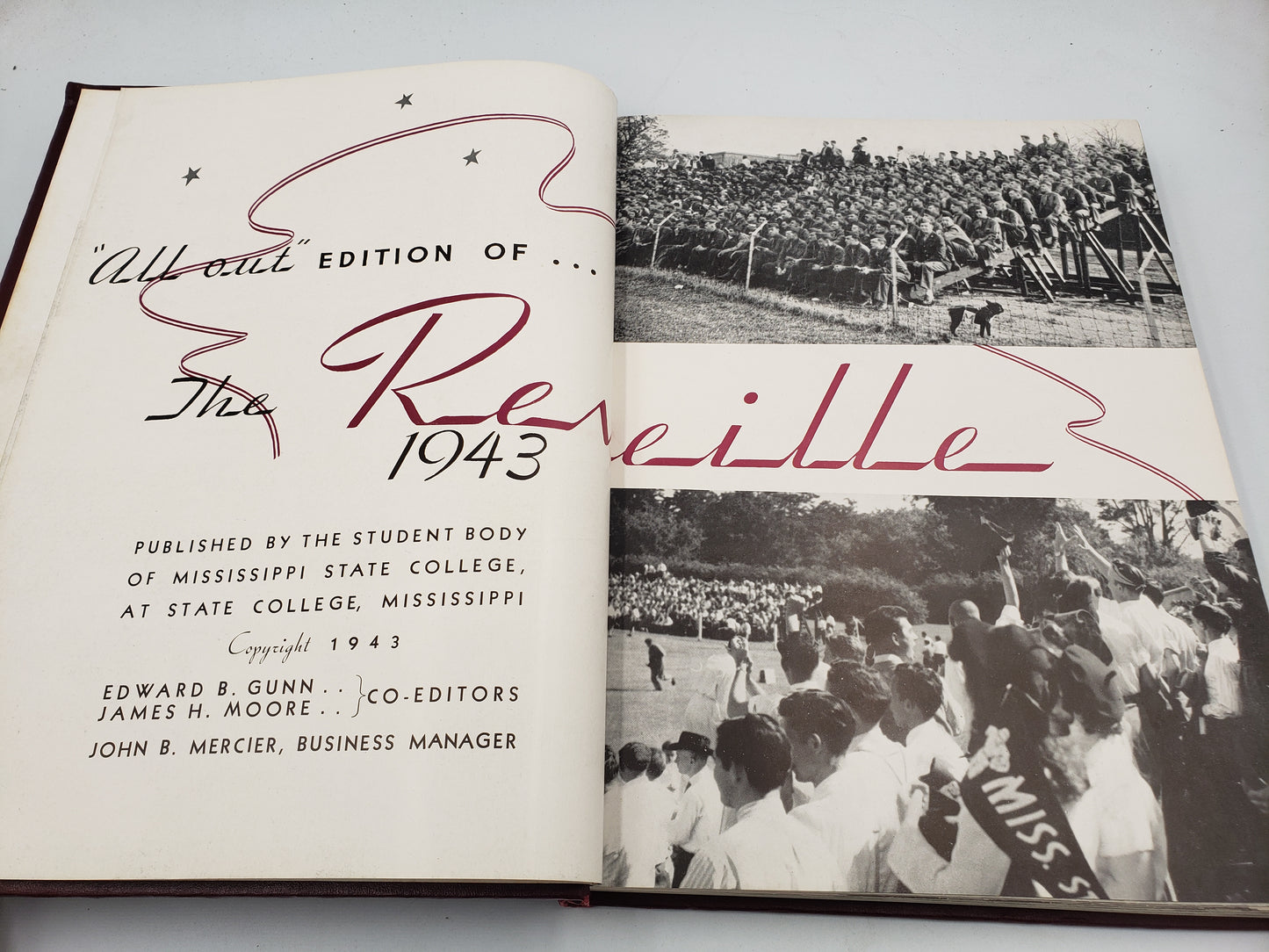 The 1943 Reveille of Mississippi A&M College (Volume 38)