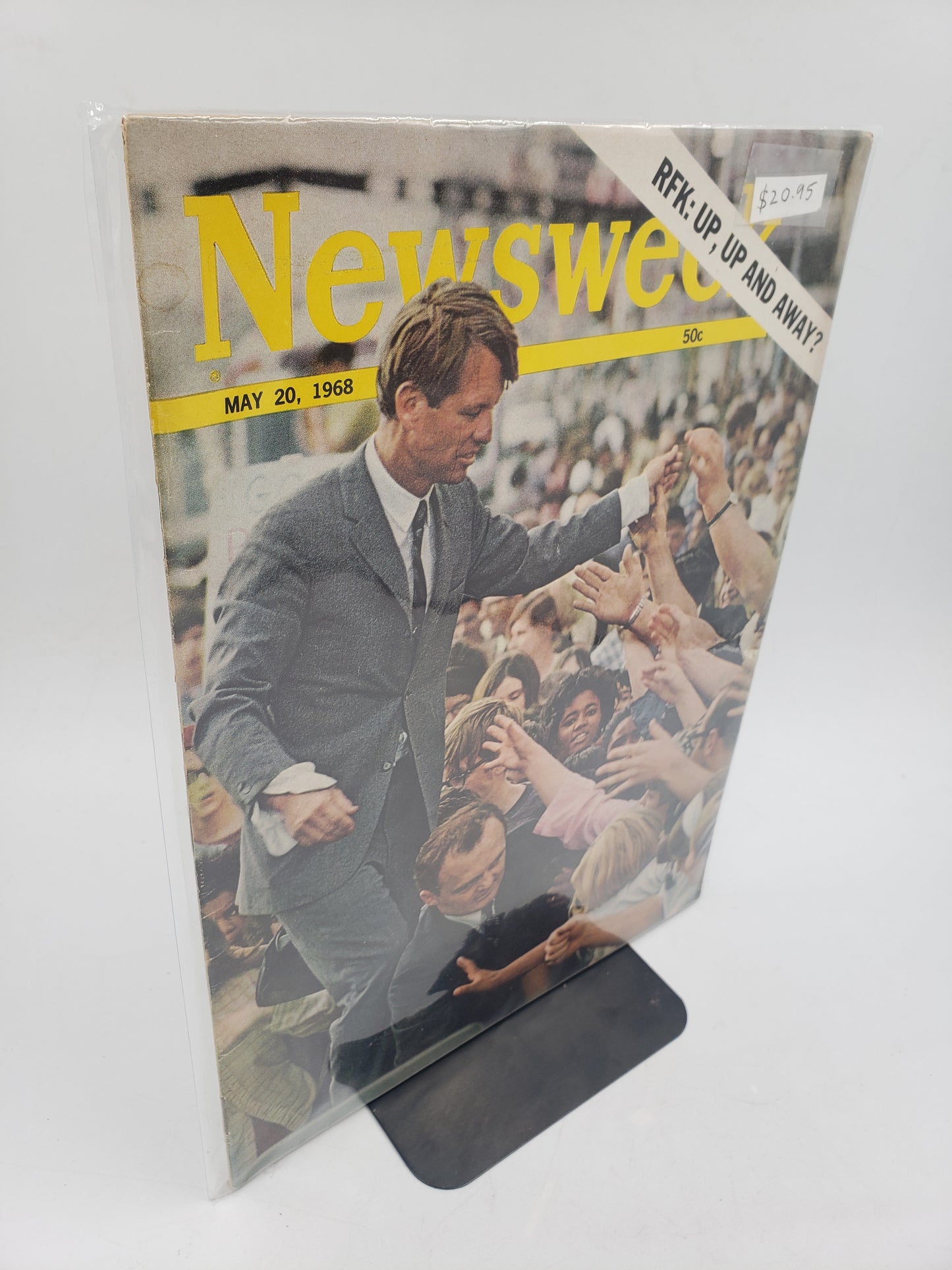 "RFK: Up, Up And Away?" Newsweek Magazine May 20, 1968