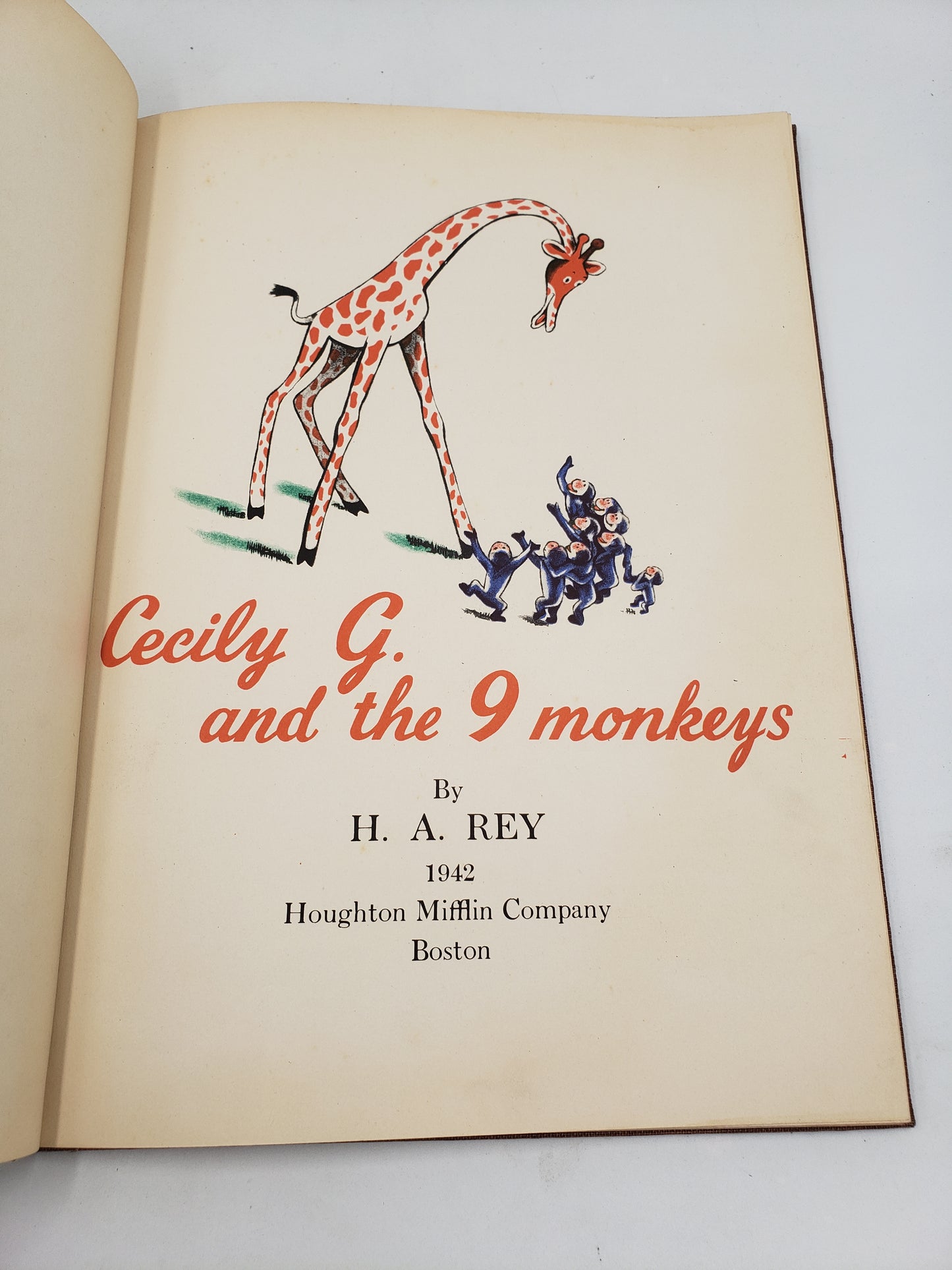 Cecily G. and the 9 Monkeys
