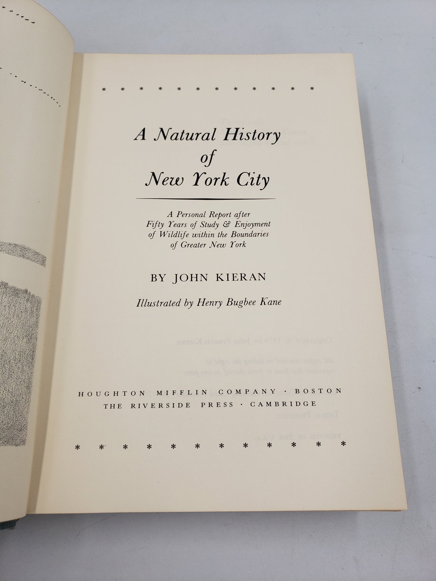 A Natural History of New York