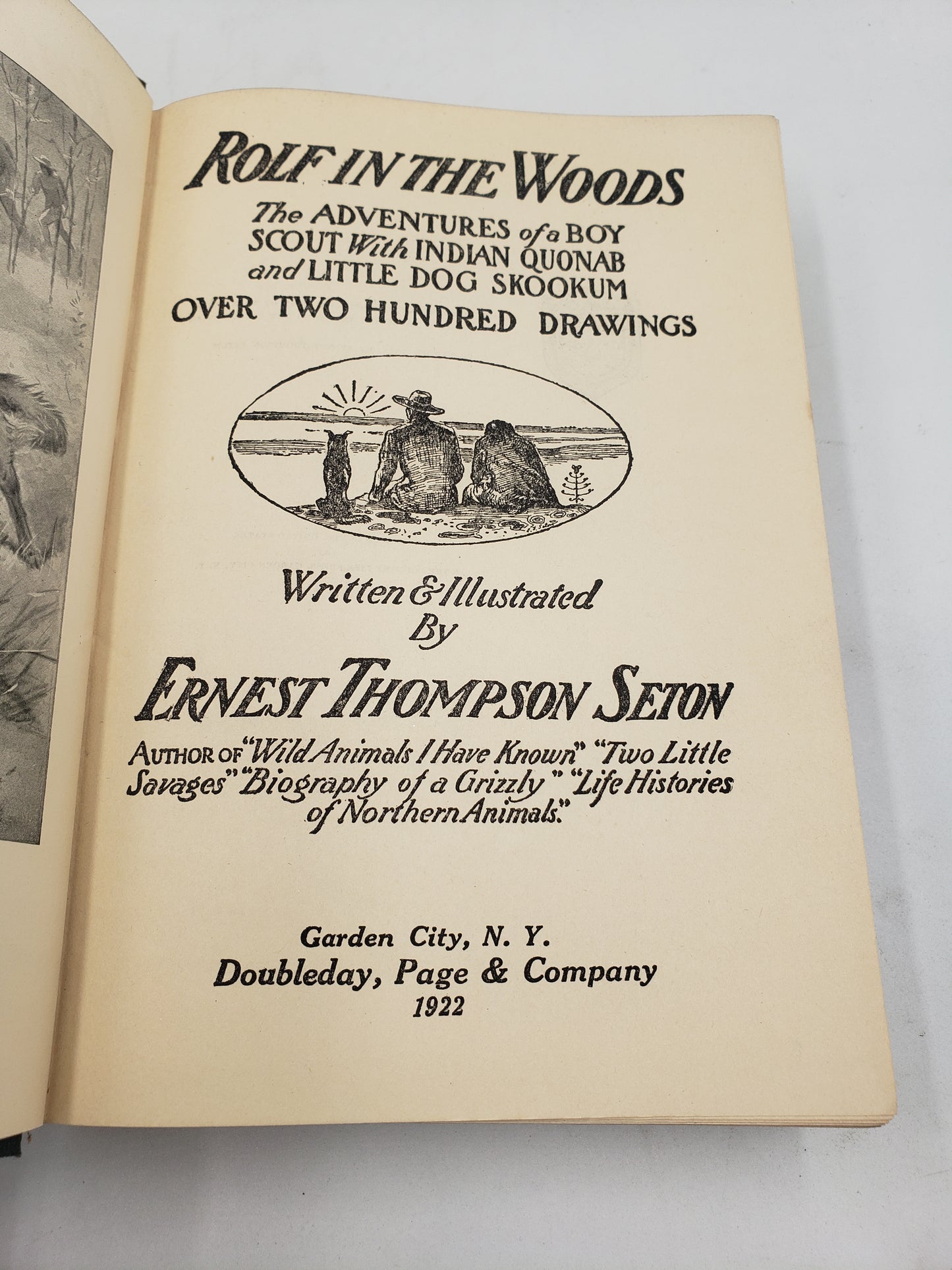 Rolf In The Woods: The Adventures of a Boy Scout With Indian Quonab and Little Dog Skookum