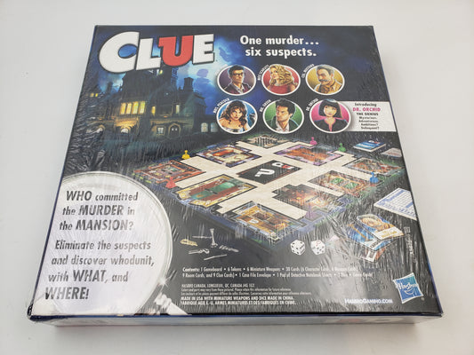 Clue - The Classic Mystery Game by Hasbro