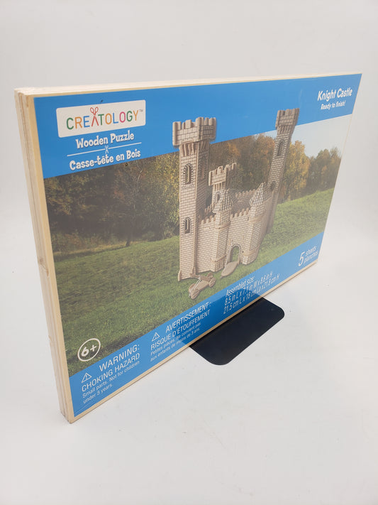 Creatology: Knight Castle Wooden Puzzle