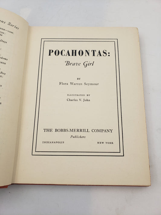 Pocahontas: Brave Girl