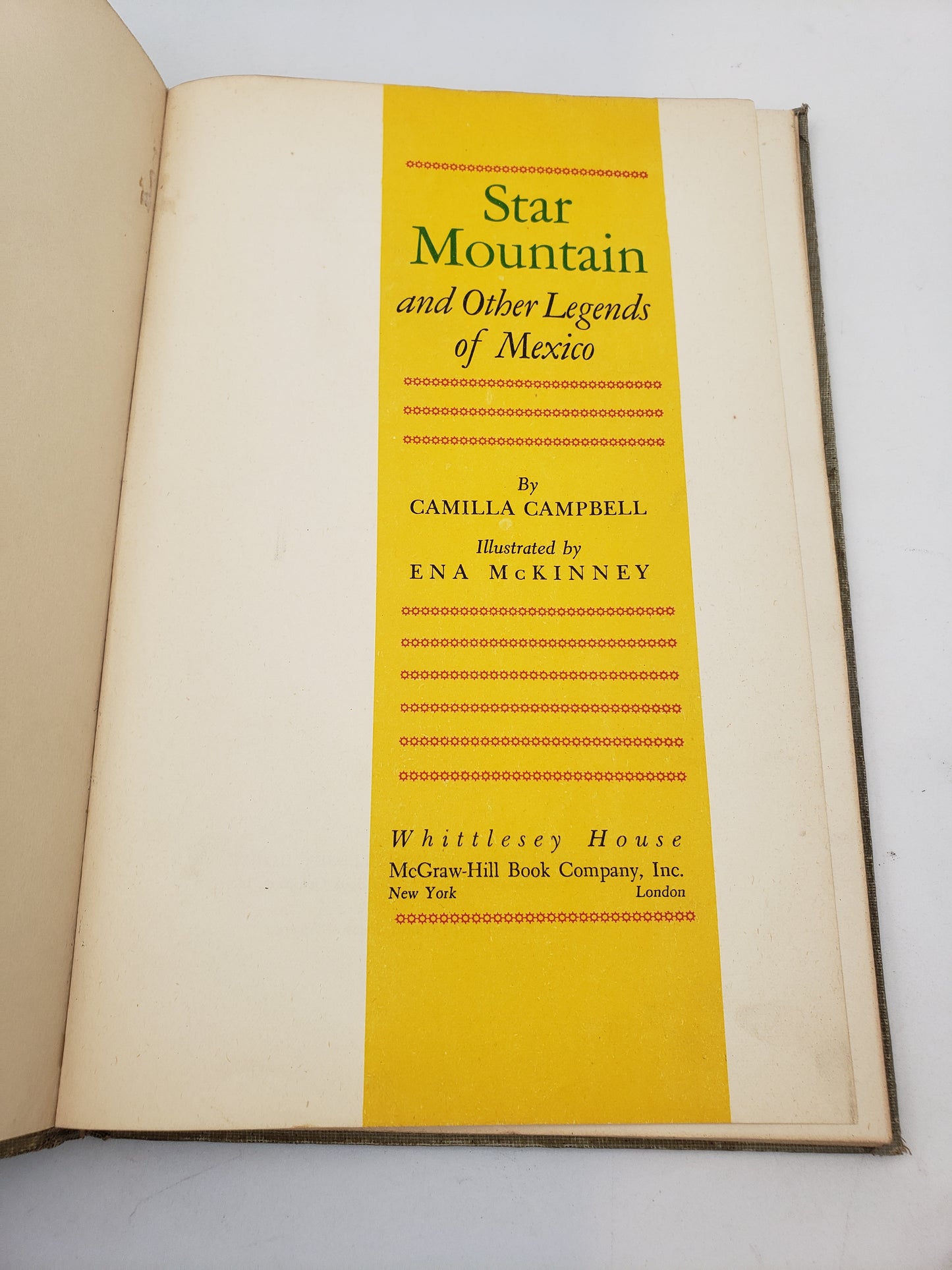 Star Mountain and other Legends of Mexico