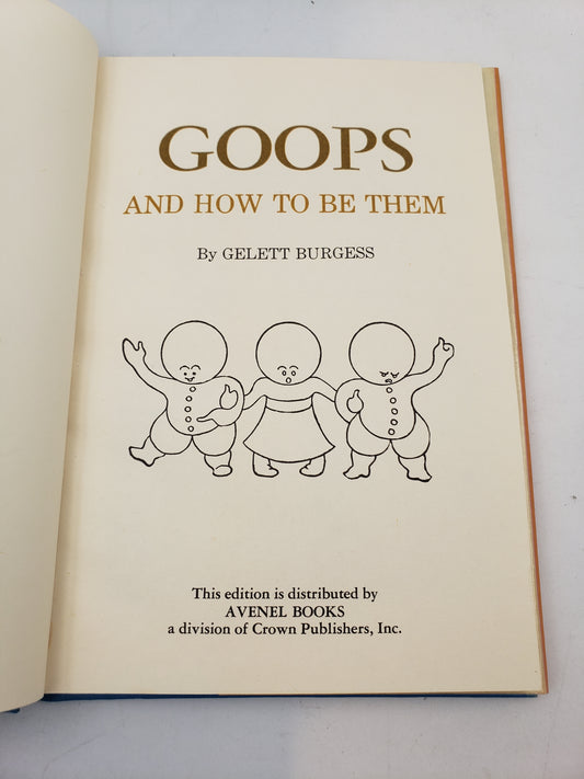 Goops And How To Be Them